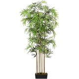  Umetno bambusovo drevo 1095 listov 150 cm zeleno, (5000208205) | Shoptok.si