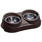 Ferplast posuda za pse Duo feed 05, sivosmeđa Cijene