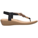 Amarpies Sandali & Odprti čevlji ABZ 23539 Mujer Negro Črna | Shoptok.si
