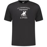 U.S. Grand Polo Club US Grand Polo Muška Majica Kratkih Rukava Crna | shoptok.hr
