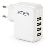 Gembird Pretvornik USB - 220V 3.1A 4xUSB bel EG-U4AC-02 Cene
