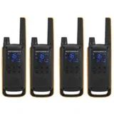 Talkabout T82 Extreme Quad Pack dvosmjerni radio 16 kanali Crno, Narančasto