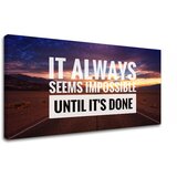  Motivaciona slika na platnu about perseverance_001 (moderne) | shoptok.hr