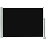 vidaXL Zložljiva stranska tenda za teraso 80x300 cm črna | Shoptok.si