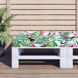 vidaXL Blazina za kavč iz palet večbarvna 80x80x12 cm blago | Shoptok.si