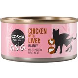 Cosma Varčno pakiranje Asia v želatini 24 x 170 g - Piščanec s piščančjimi jetri Cene