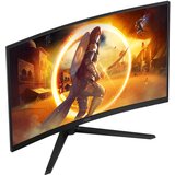 AOC monitor CQ32G4VE 31.5"/VA/2560x1440/180Hz/1ms GtG/HDMIx2,DP/Adaptive sync/VESA/crna cene
