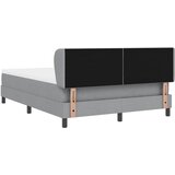  Krevet s opruga kutije Svjetlosiva 140 x 200 cm tkanina | shoptok.hr