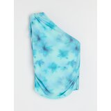 Sinsay Top na jedno rame s naborima | shoptok.hr