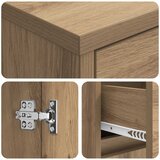  Umivaonik s policom za zid Hrast artisan 35 x 20 x 81 cm | shoptok.hr