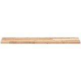  Plutajuće police 2 kom 80x20x2 cm Neobrađeno puno drvo akacije | shoptok.hr