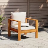 Maison Chic Vrtni Stoli - Stol za vrt z blazinami trden akacijev les JS765, (21877666) | Shoptok.si