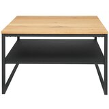 XXXL Klubska Miza Vermont 1, Hrast, Črna | Shoptok.si