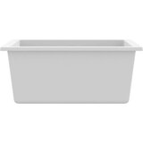  Kuhinjsko pomivalno korito z luknjo bel granit, (21670643) | Shoptok.si