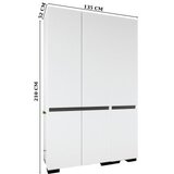 Hanah home Ormar Floransa 135 White Anthracite v3 | Eponuda.com