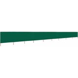  Vjetrobran s 9 panela od tkanine 1200 x 120 cm zeleni | shoptok.hr