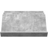  Polica za časopise s policom Betonska siva 65 x 53 x 28,5 cm | Eponuda.com