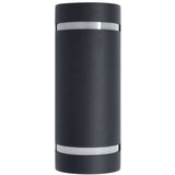  Zunanje stenske svetilke 2 kosa 35 W črne polkrožne, (20770002) | Shoptok.si