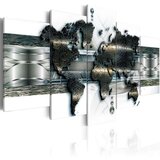  Slika - Metal World Map 200x100 Cijene