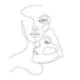 Venture Home poster Faces 30 × 40 cm, bijeli | shoptok.hr