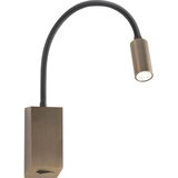  Redo 01-4802 - LED fleksibilna lampica HELLO LED/3W/230V bronzana | Eponuda.com