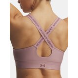 Under Armour Women's bra UA Infinity High Zip 2.0 Bra-PNK - Women's | Shoptok.si