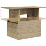  5-dijelni vrtni set sofa s jastucima bež od poliratana | shoptok.hr