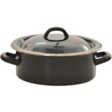  Emajl plitka šerpa sa poklopcem 26cm i 4,5l | ePonuda.com