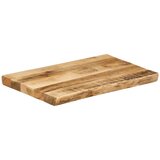Stolna ploča sa živi rub 60x40x2,5 cm masivno grubo drvo manga | shoptok.hr