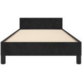  Okvir za krevet s uzglavljem crni 90x200 cm baršunasti | shoptok.hr