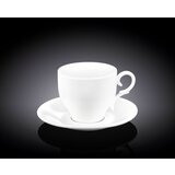  Set 2 Skodelic in Podstavkov, Porcelan, 220ml | Shoptok.si