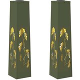  Solarna LED svjetlost za stazu 2 pcs Maslinasto zelena | shoptok.hr