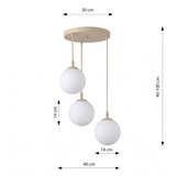  Luster na sajli COSMO 3xE14/10W/230V bež | Eponuda.com