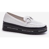 S. BARSKI Women's Leather Platform Moccasins with Decoration S.Barski | shoptok.hr