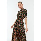 Trendyol Ženska haljina MultiColored BeltEd Shirt Dress | shoptok.hr