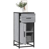 vidaXL Komoda boja hrasta sonome 35,5x35x76 cm konstruirano drvo metal | shoptok.hr