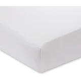 Prevleka iz belega bombažnega satena Luxury, 135 x 190 cm
