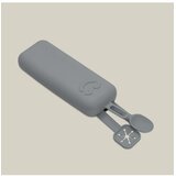 Interbaby set silikonskog pribora za jelo Petrol Grey | shoptok.hr