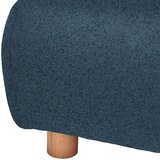 Lomoco KOTNA SEDEŽNA GARNITURA, velur temno modra | Shoptok.si