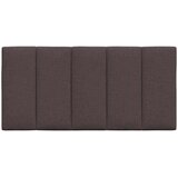  Vzglavna stranica temno rjava 100 cm blago, (21653063) | Shoptok.si