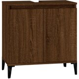 Ormarić za umivaonik boja smeđeg hrasta 58 x 33 x 60 cm drveni | shoptok.hr