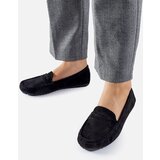 Gemre Black eco-suede moccasins Cellarengo | shoptok.hr