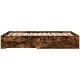  Okvir kreveta s ladicama boja hrasta 120x200 cm | shoptok.hr