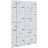  Roleta za tuš 140 x 240 cm s uzorkom kvadrata | shoptok.hr