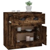  Komoda boja dimljenog hrasta 70x35,5x67,5 cm konstruirano drvo | shoptok.hr