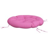  Okrugli jastuk ružičasta Ø 100 x 11 cm od tkanine Oxford | shoptok.hr