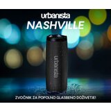 Urbanista prenosni zvočnik nashville , 20W, bluetooth&reg; 5.2, tws, do 18 ur predvajanja, upravljanje z gumbi, IPX7 vodoodpornost, usb type-c, črn (midnight black) Cene