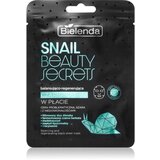 Bielenda Snail Beauty Secrets regenerirajuća maska za problematično lice, akne 1 kom | shoptok.hr