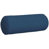 vidaXL valjkasti jastučići 2 pcs plava Ø 25 x 70 cm tkanina | shoptok.hr