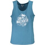 Gianmarco Venturi MEN&#39;S BLUE TANK TOP Cene